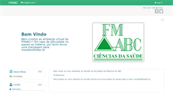 Desktop Screenshot of moodle.fmabc.br